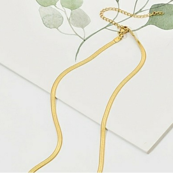 1pc-Stainless Steel 18K Plated Chain - Picture 6 of 8